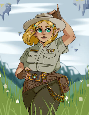 Park Ranger Zelda Park Ranger Zelda
