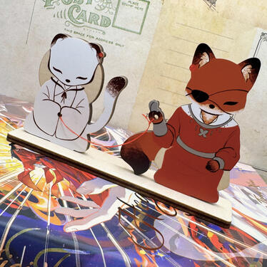 The Two Immortals Standee