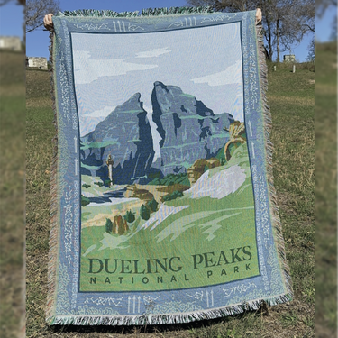 Dueling Peaks Tapestry Dueling Peaks Tapestry